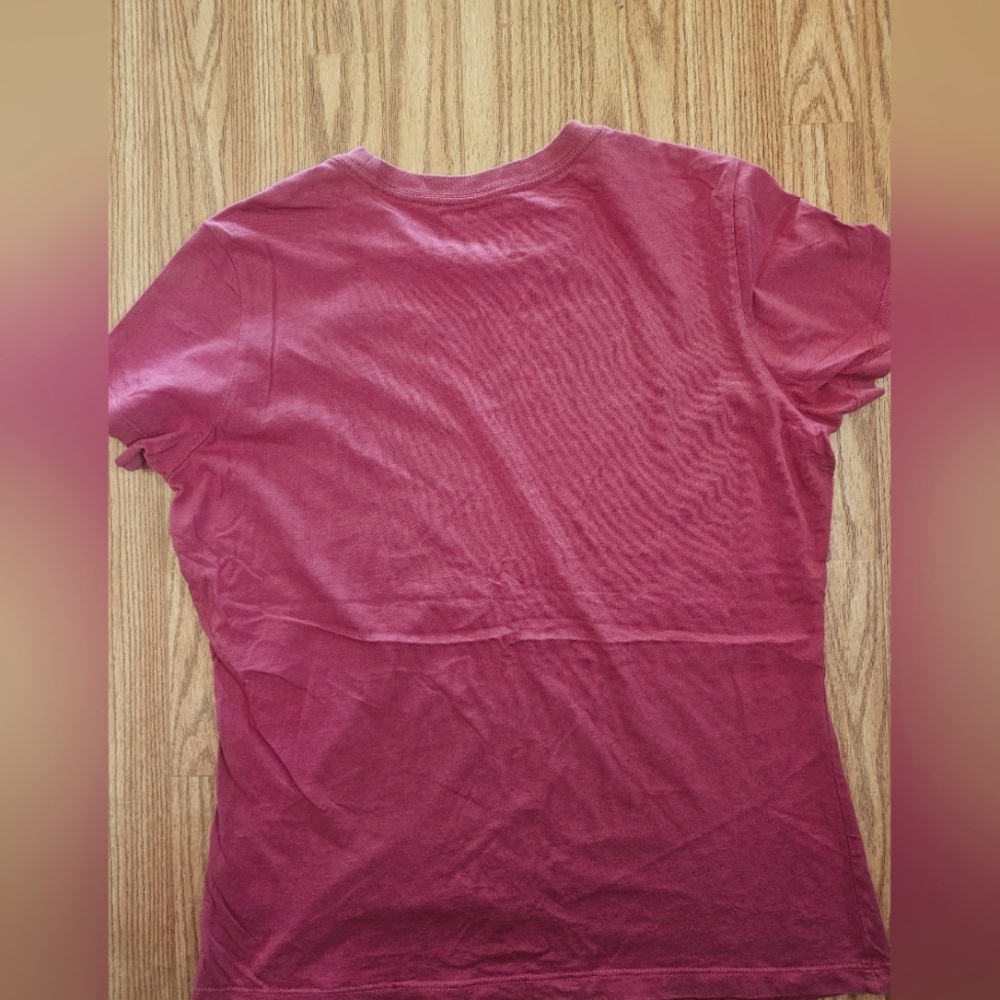 TRUE RELIGION WOMEN"S RED GRAFIT TEE SIZE L - Picture 6 of 6